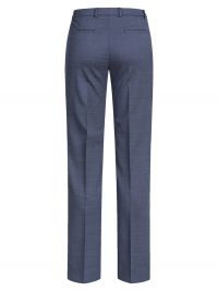 Damen Stoffhose modern Pinpoint Blau – elegante Businesshose mit 37.5® Technologie